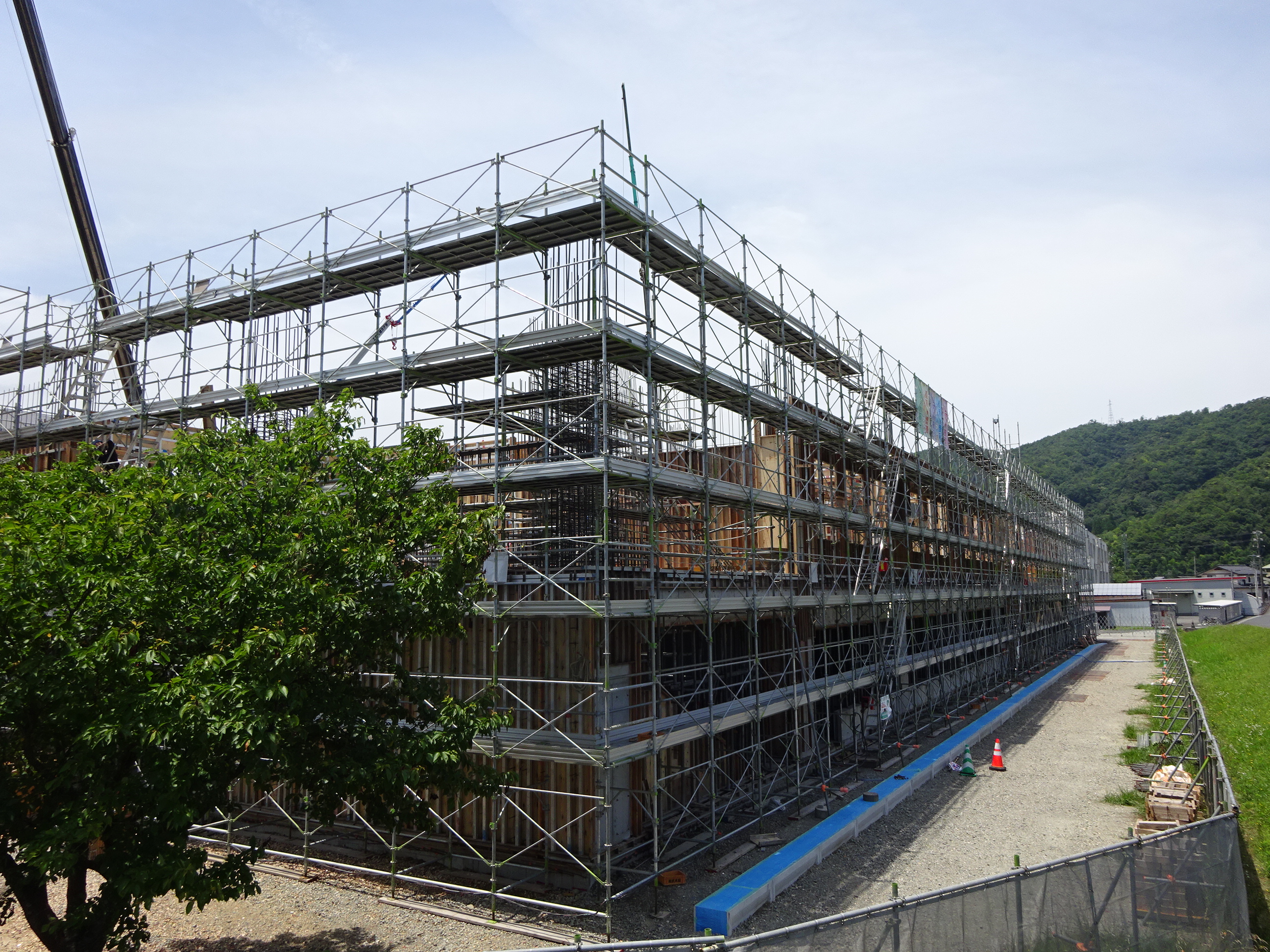 20230704三朝中学校グラウンド状況（北東より）①