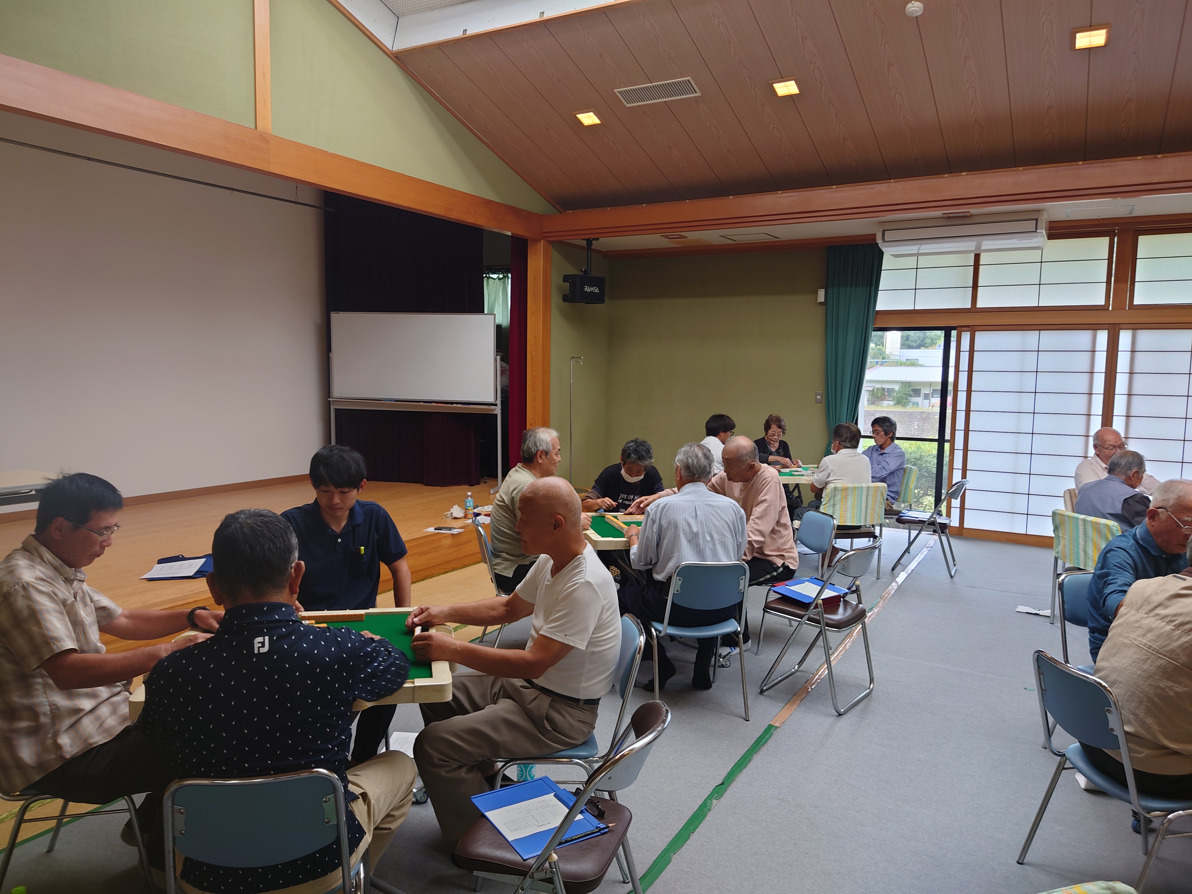 健康マージャン大会②