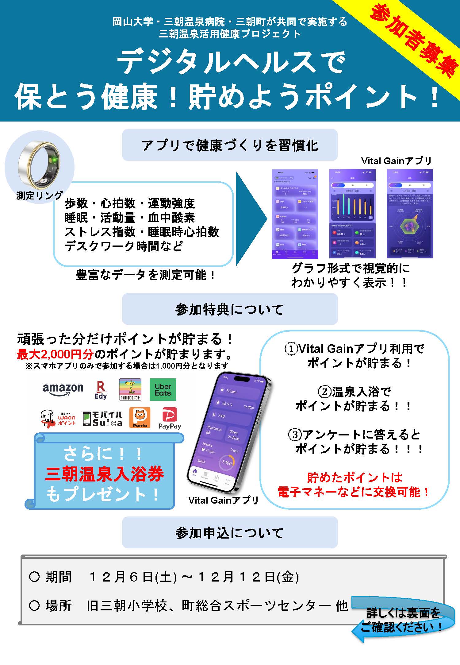 イベントチラシ表