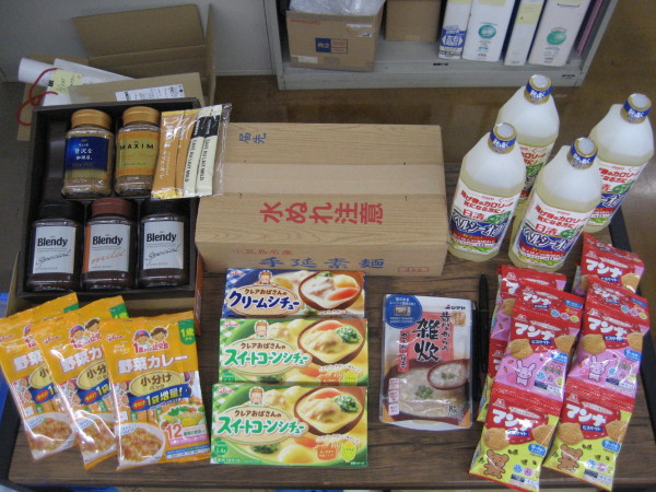 令和７年度フードドライブ提供品